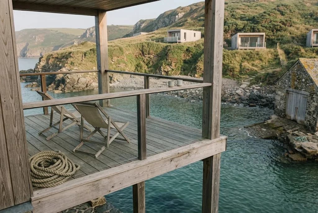 The Boathouse Loft, terrace