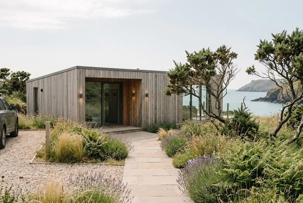 Heron Villa, outside