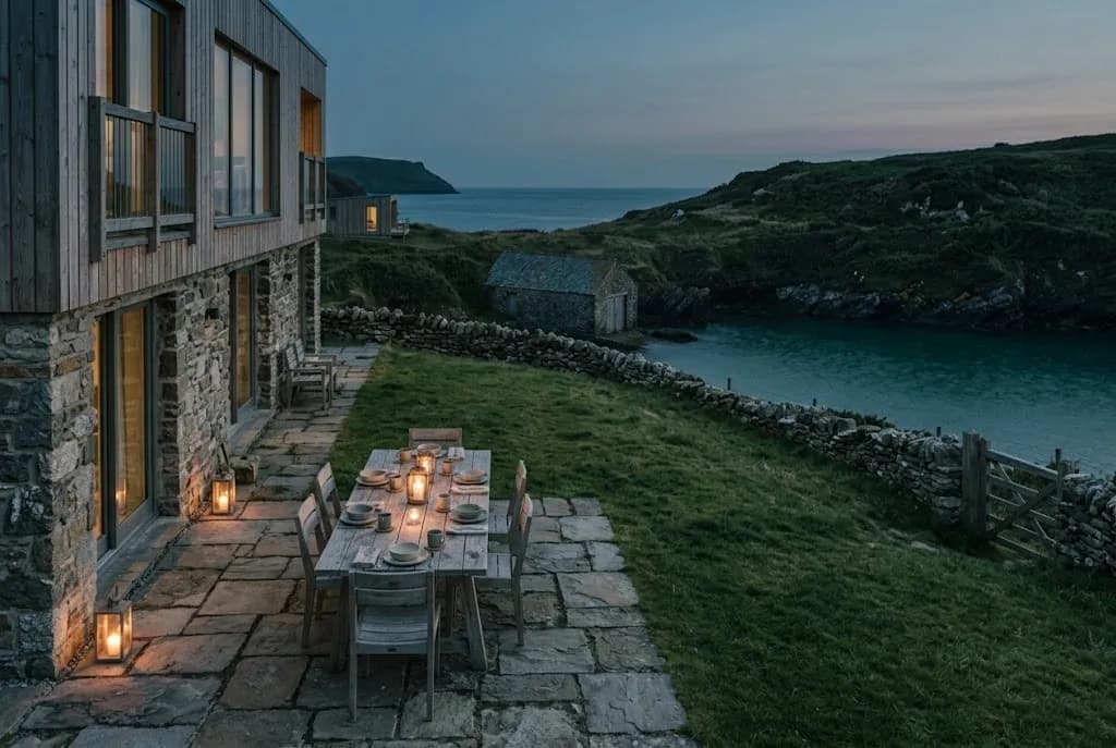 Samphire, terrace